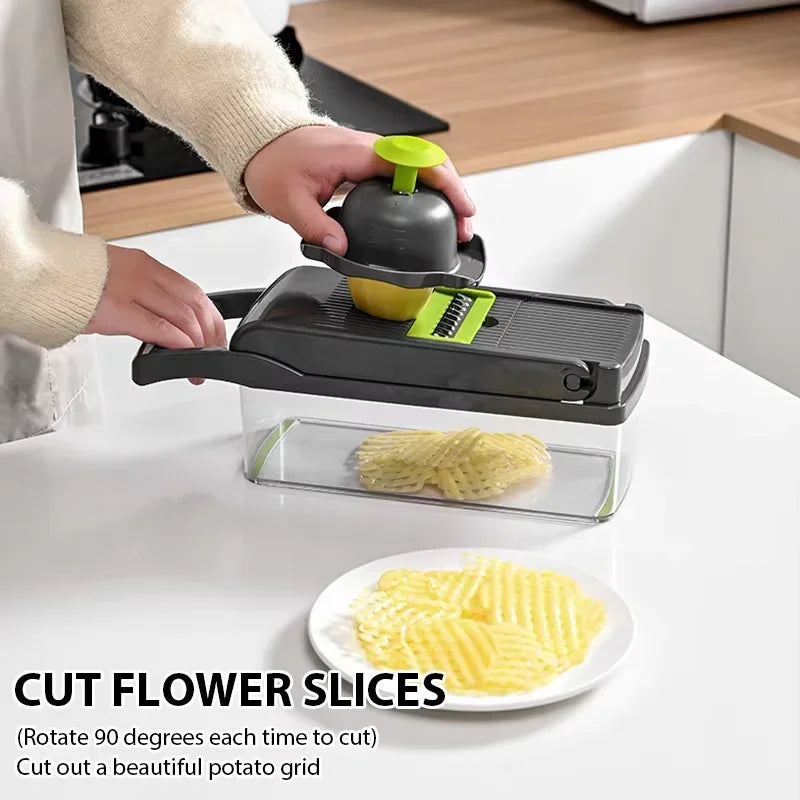 Food Chopper/ Vegetable Cutter 5-in-1