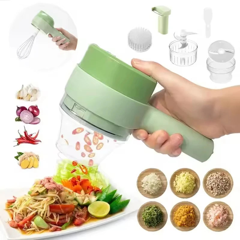 4 in 1 Electric Vegetable Cutter
