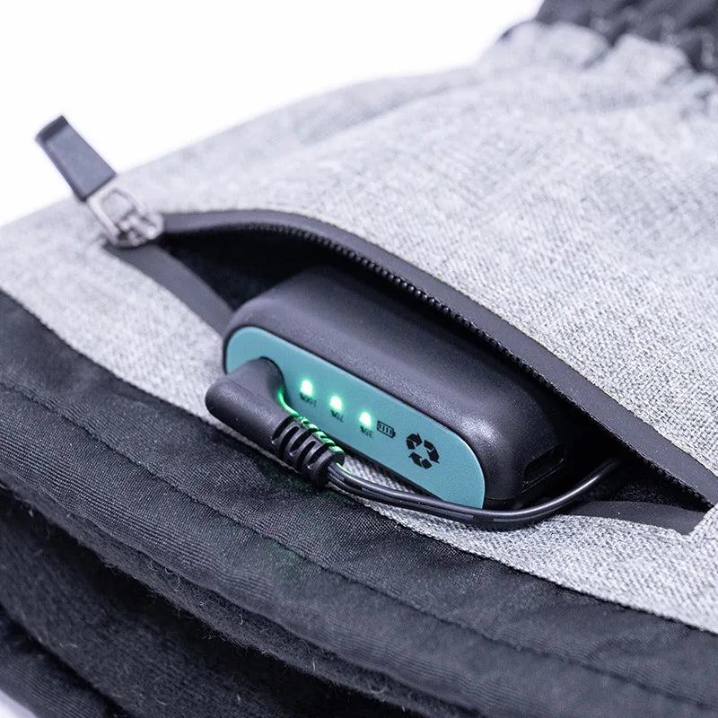 Winter Motorcycle Heated Gloves Heated Gloves Eletric Thermal Heat Gloves Warm Waterproof Rechargeable Heating Thermal Gloves