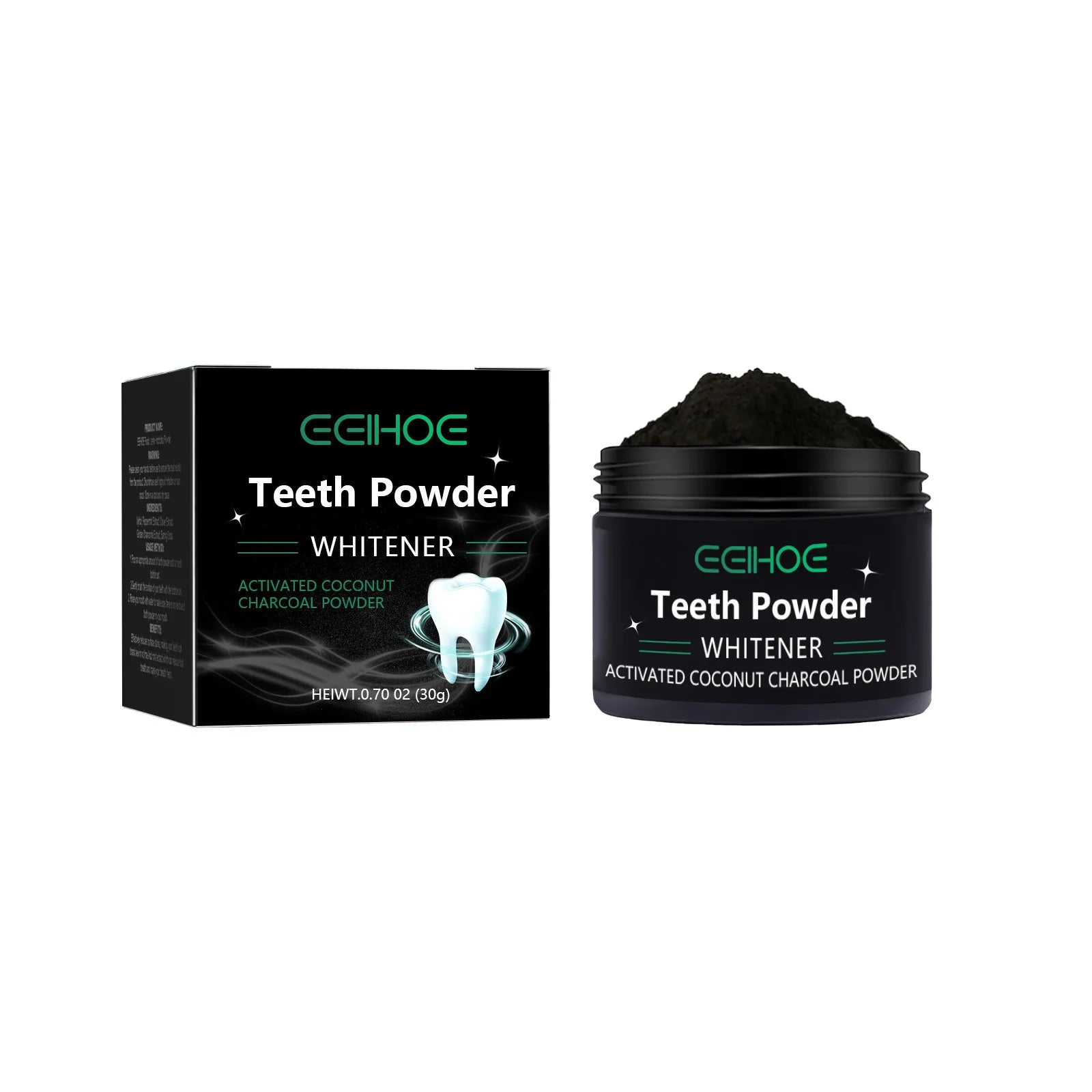 EELHOE Charcoal Powder for Teeth Whitening