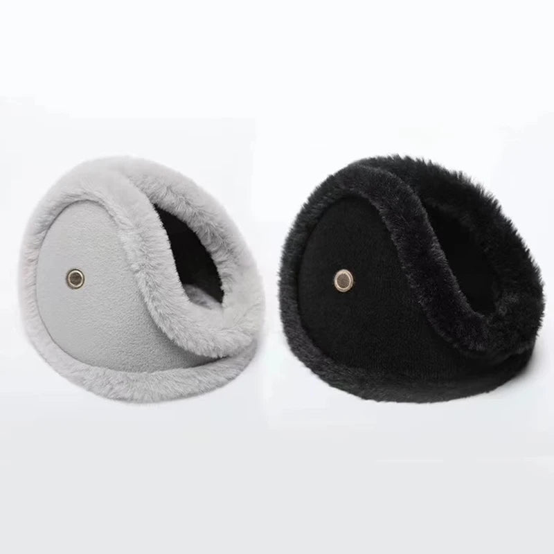 Warm Thicken Velvet Earmuffs Winter Outdoor Cycling Fleece Men Women Ear Cover Protector Plush Soft Ear Muffs Mask with Earpiece